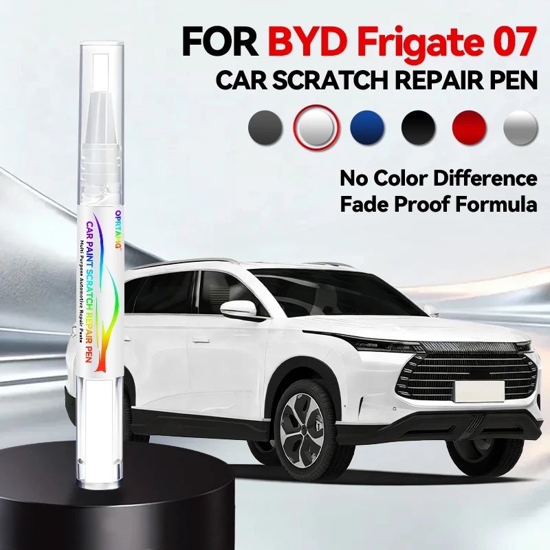 

Карандаш для ремонта автомобильной краски для BYD Frigate 07 2007-2026: аксессуары для устранения царапин, цвета: серый, черный, белый, зеленый, красный