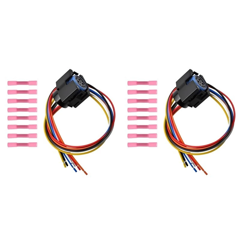 2X Transmission Wiring Harness Repair Kit For Dodge Jeep 4.0L 5.2L 42RE 44RE 46RE 48RE Replaces 12445BK 350-0062 Limited Time
