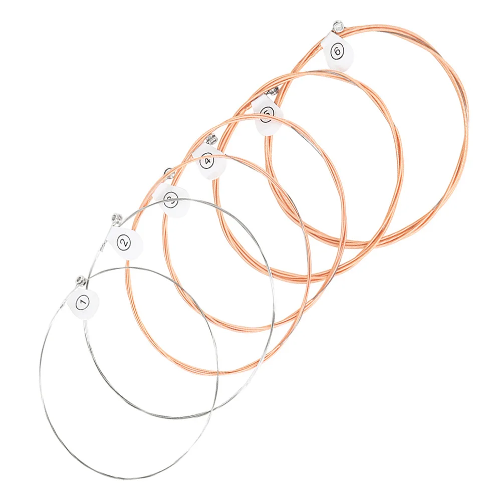 

1 Set Anti-Rust Guitar Strings Metal Electric String Universal Replacement For Acoustic Classic Durable Music Instrument Parts