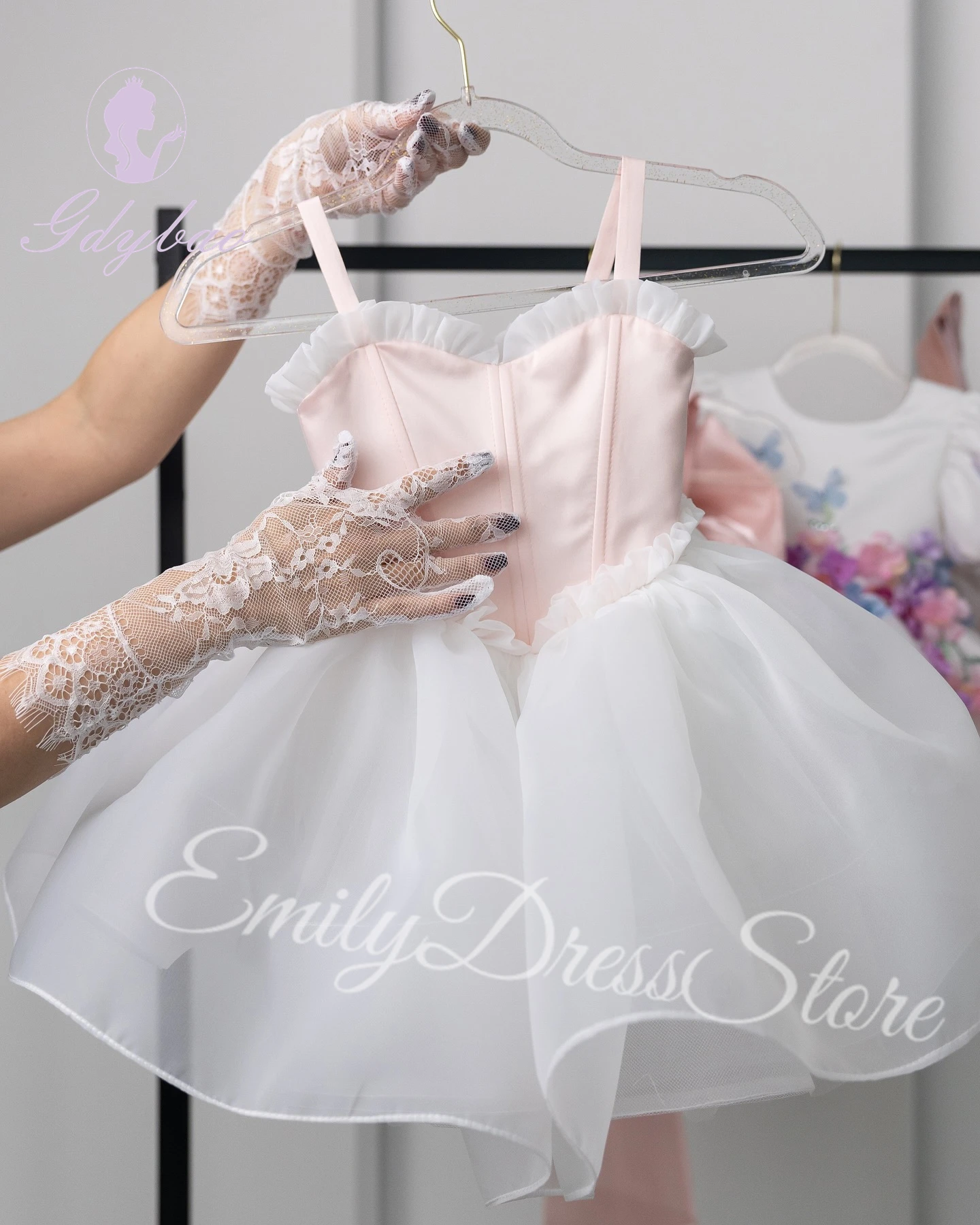 

Индивидуальное детское платье для девочек на весну 2026 года: тюлевое, мини, пышное, короткое, для свадьбы, конкурса красоты, дня рождения, первого причастия