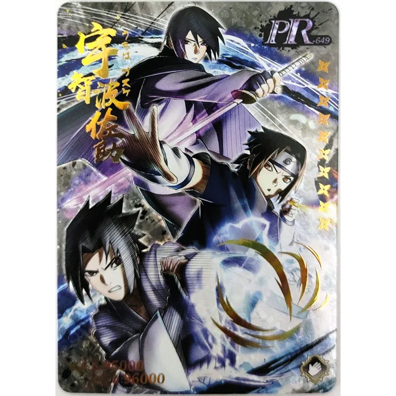 Anime NARUTO Rare SP PR Refractive Foil Hatake Kakashi Uzumaki Kushina Toys for boys Collectible Card Christmas Birthday Present