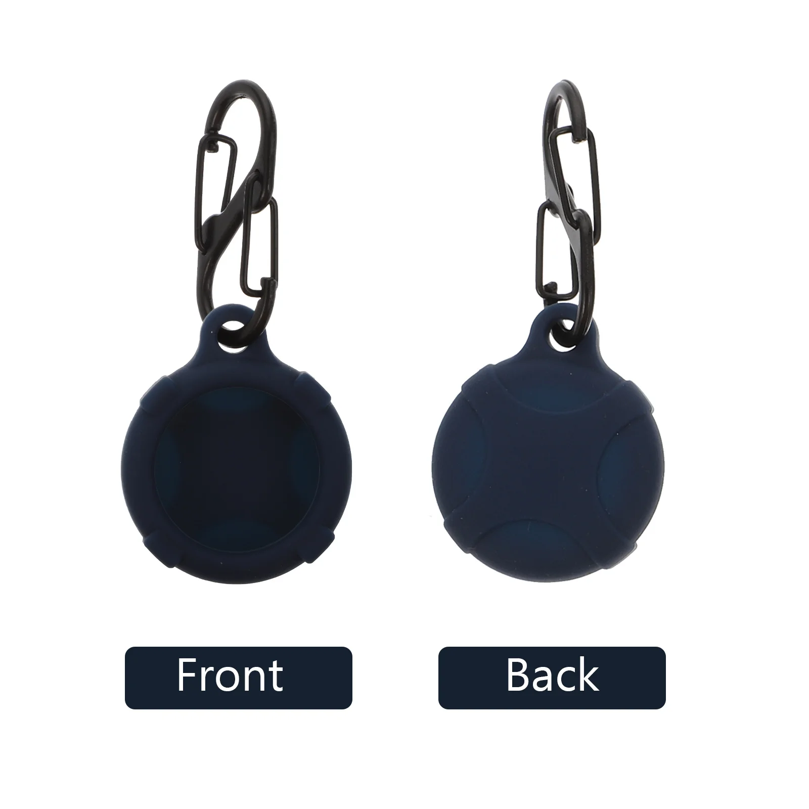 

4Pcs Case Lightweight Shockproof Silicone Zinc Alloy Tracker Cover Portable Tracer Accessory Dustproof Scratch Resistant