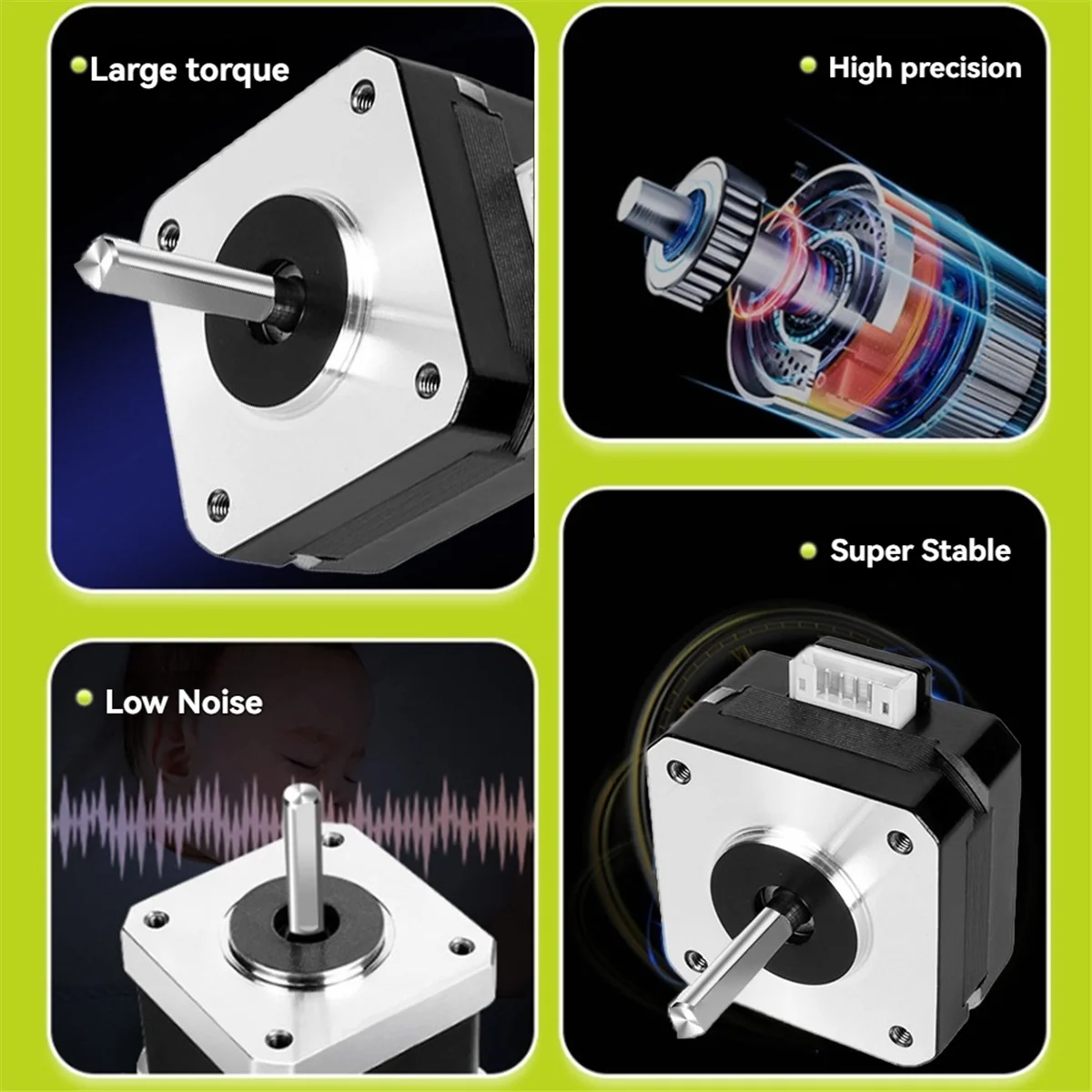 42 Motor de passo 42 Motor 1.5A para acessórios de impressora