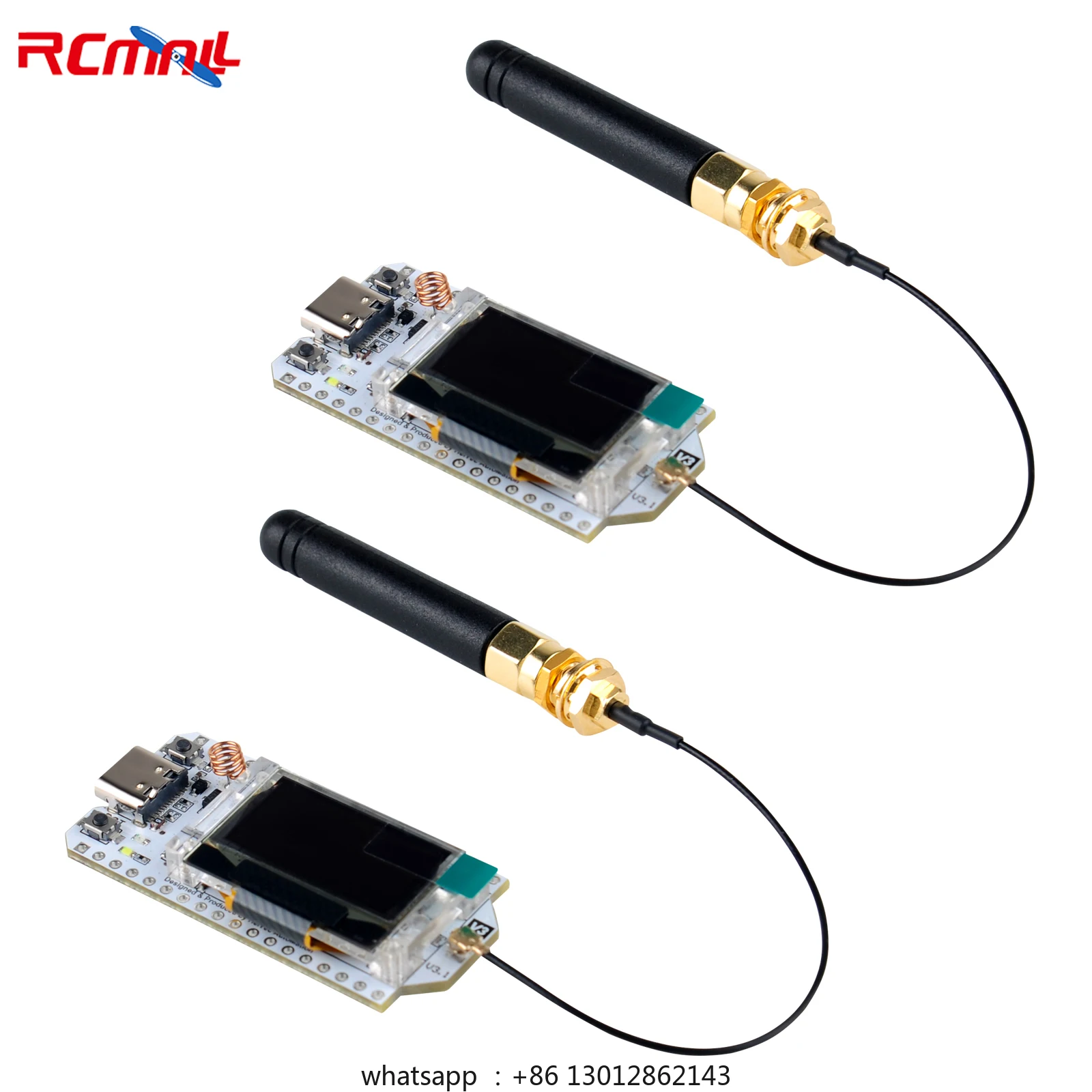 

2PCS Heltec LoRa32 V3 868MHz 915MHz Development Board SX1262 0.96 Inch OLED Display BT+WIFI Lora Kit for Arduino IOT Meshtastic