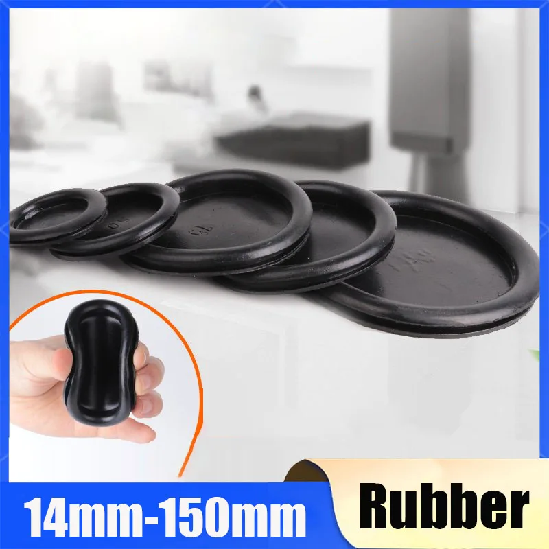 14mm -150mm Blanking Blind Rubber Wiring Grommets Hole Plug Car Rubber Closure Body Stopfen Electrical Wire Gasket Single Sided