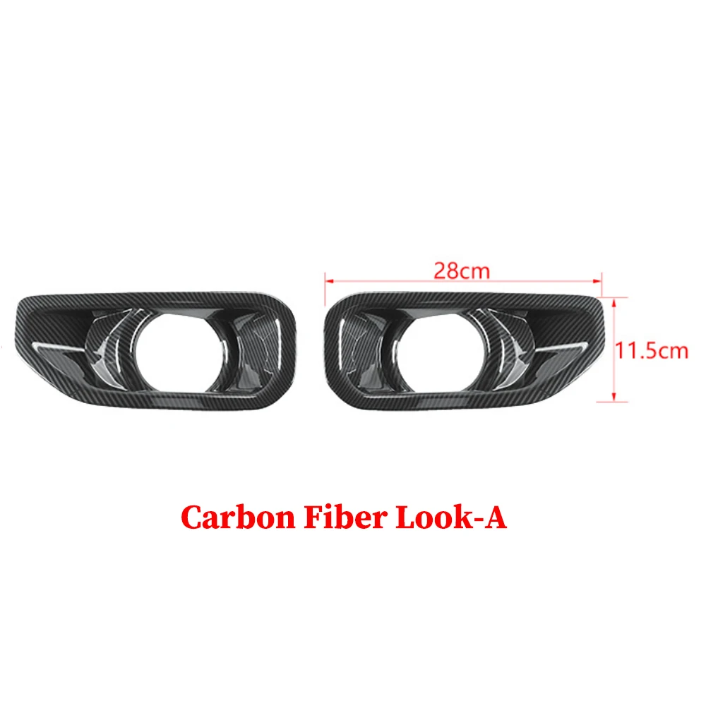 Car Upgrade For Jeep Wrangler JL Gladiator JT Sahara 2018-2025 Front Fog Light Decor Cover Trim Stickers Exterior Accessories view 6