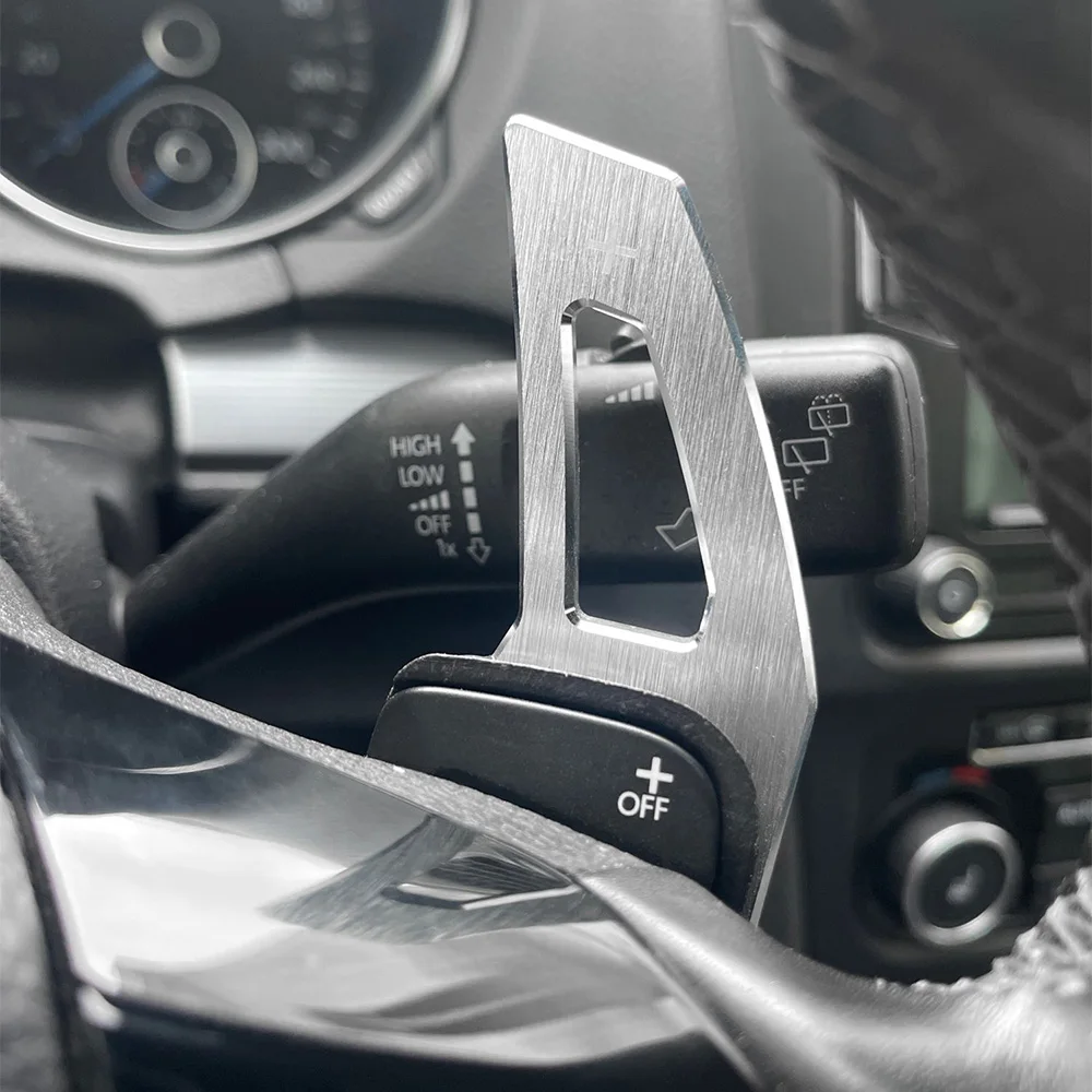 Auto Lenkrad DSG Schaltwippe Verlängerung Schalthebel Aufkleber Für Volkswagen Tiguan Golf6 MK6 Jetta GTI R20 R36 CC Scirocco EOS – Detail 4