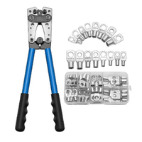 Exquisite-Crimping Pliers  New Tube Terminal Crimper Hex Crimp Tool  Multitool Battery Cable Lug   HX-50B 6-50Mm2 AWG