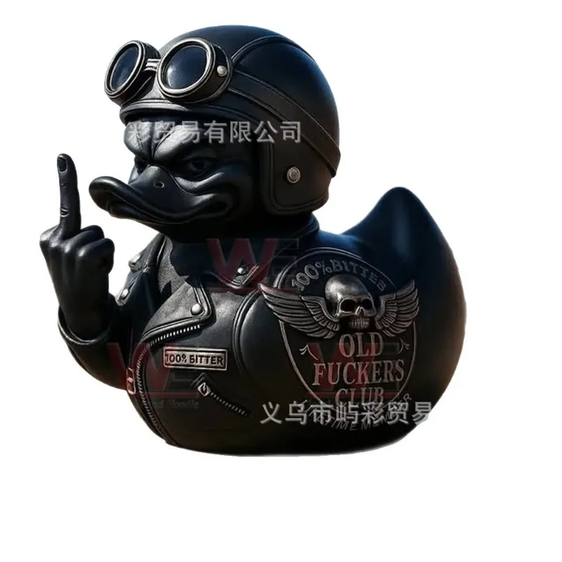 Easter Gift New Product Old F  ckers Club Duck Old Guy Club Duck Home Desktop Decoration