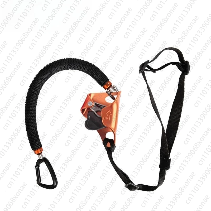 Knee Ascender Stirrup Strap,Cave Climbing Rope,Stretch Rope Accessories