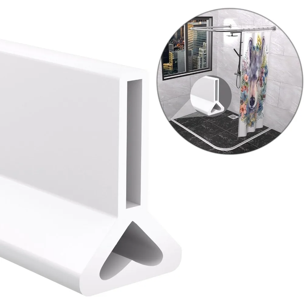 

Водяная грязь для раковины, душ, ванна, порог, водозащитный барьер, складной водопроводный барьер, водоблокирующий брызговик, подходит (или