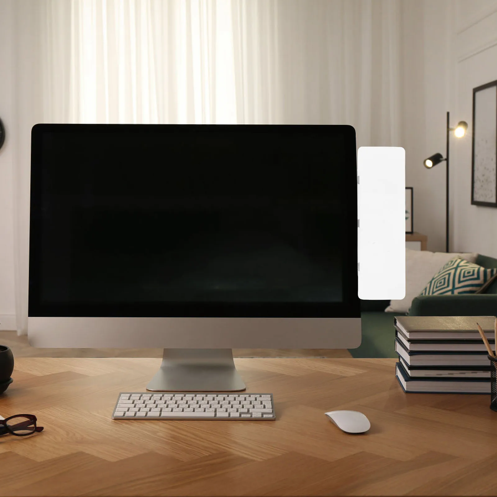 

Computer Screen Message Board Accessories for Women Monitor Side Reminder Paper Holder Memorandum Notes