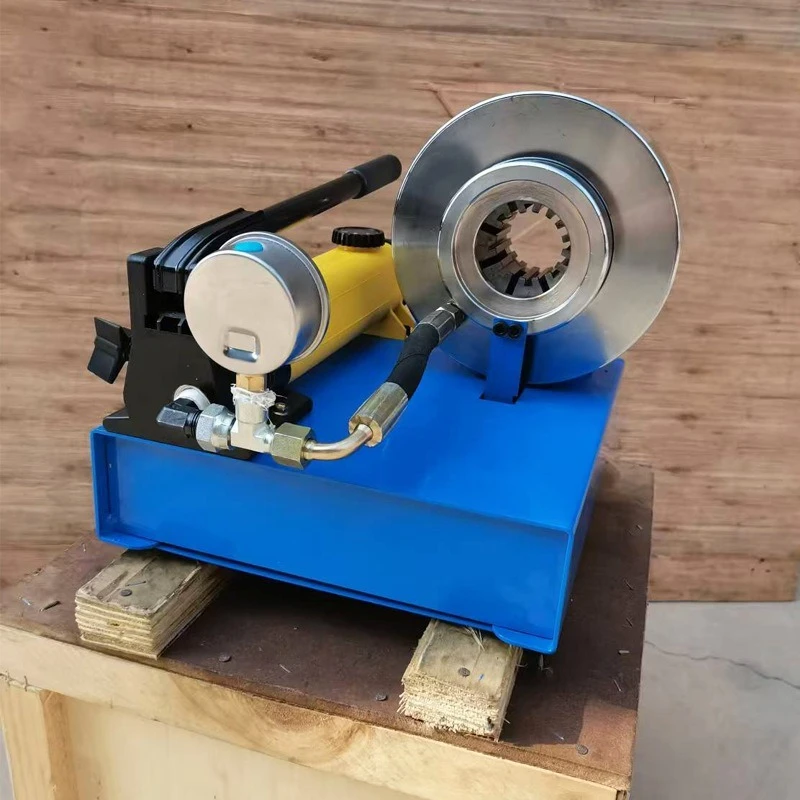 Manual Locking Machine, Small Steel Pipe Necking Machine, High-pressure Oil Pipe And Rubber Hose Fastening Machining, Portable V