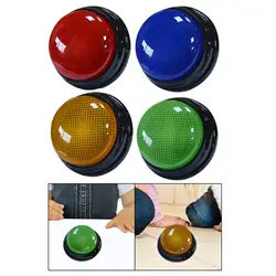 Sound Button Home Family Game Interactivity Gift Game Show Button with Light