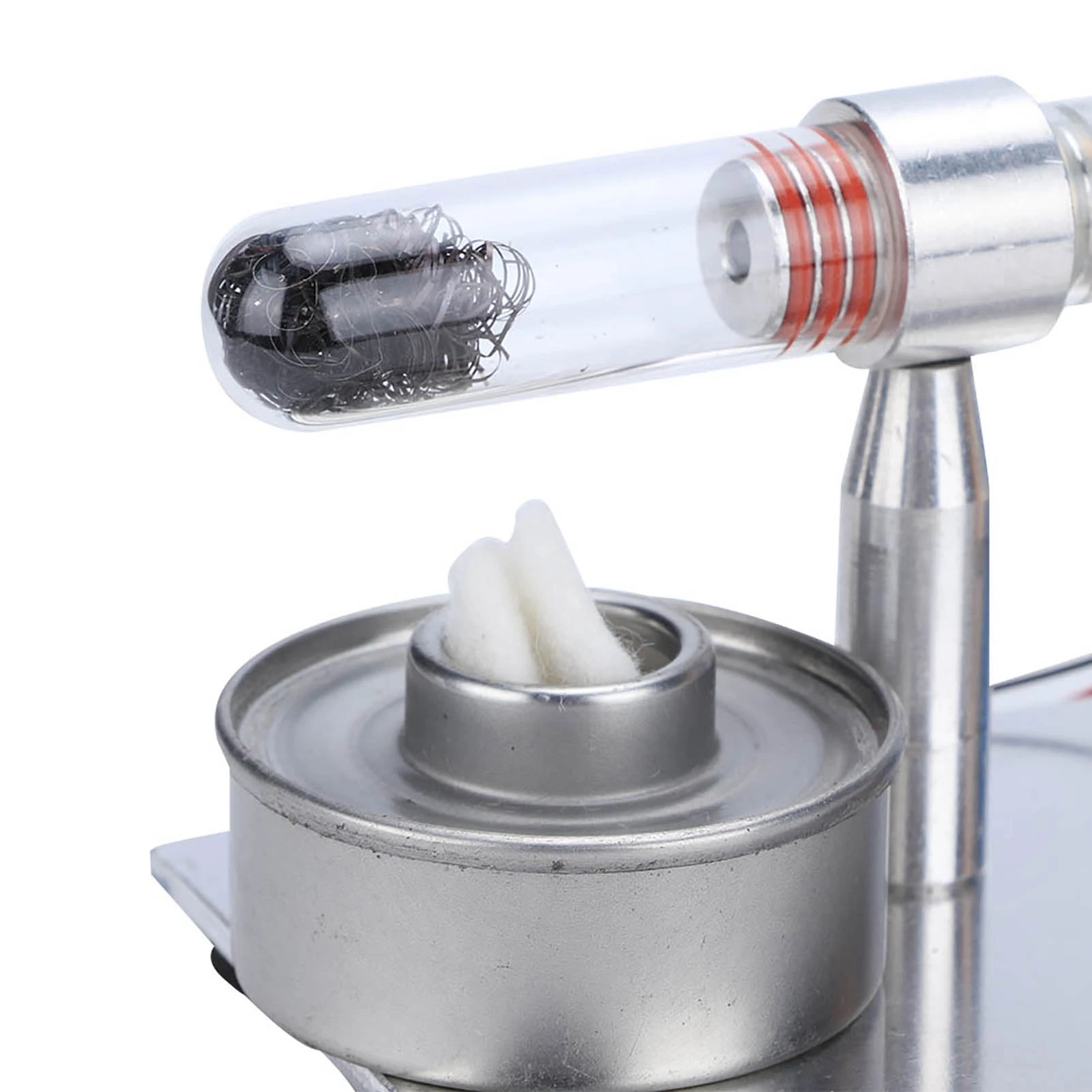 Educational  Stirling Engine Generator Single Cylinder Sterling Engine Model Steam Power Physics Science Lab Teaching Tool