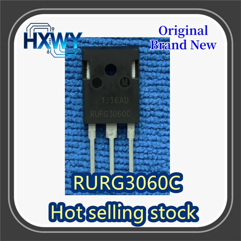 

(10/50 pieces) RURG3060C RURG3060 TO-247 600V 30A Brand new original in stock fast shipping.