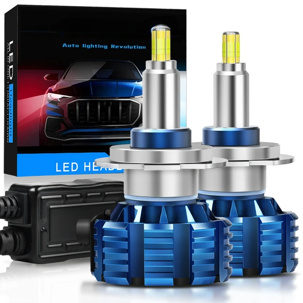 

144W H7 Led Canbus Car Lamps H1 H8 H11 HB3 9005 HB4 9006 Led Hir2 9012 Headlight Fog Light Led Lights 40000LM 12V 24V For Auto