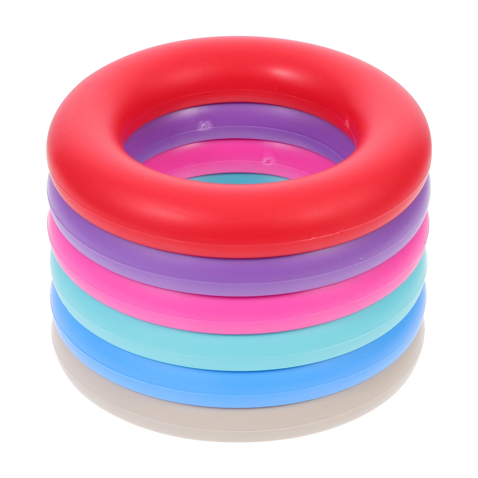 

6Pcs Supple Silicone Bobbin Case Multi Use Sewing Bobbin Container Organized Storage Solution Lightweight and Portable