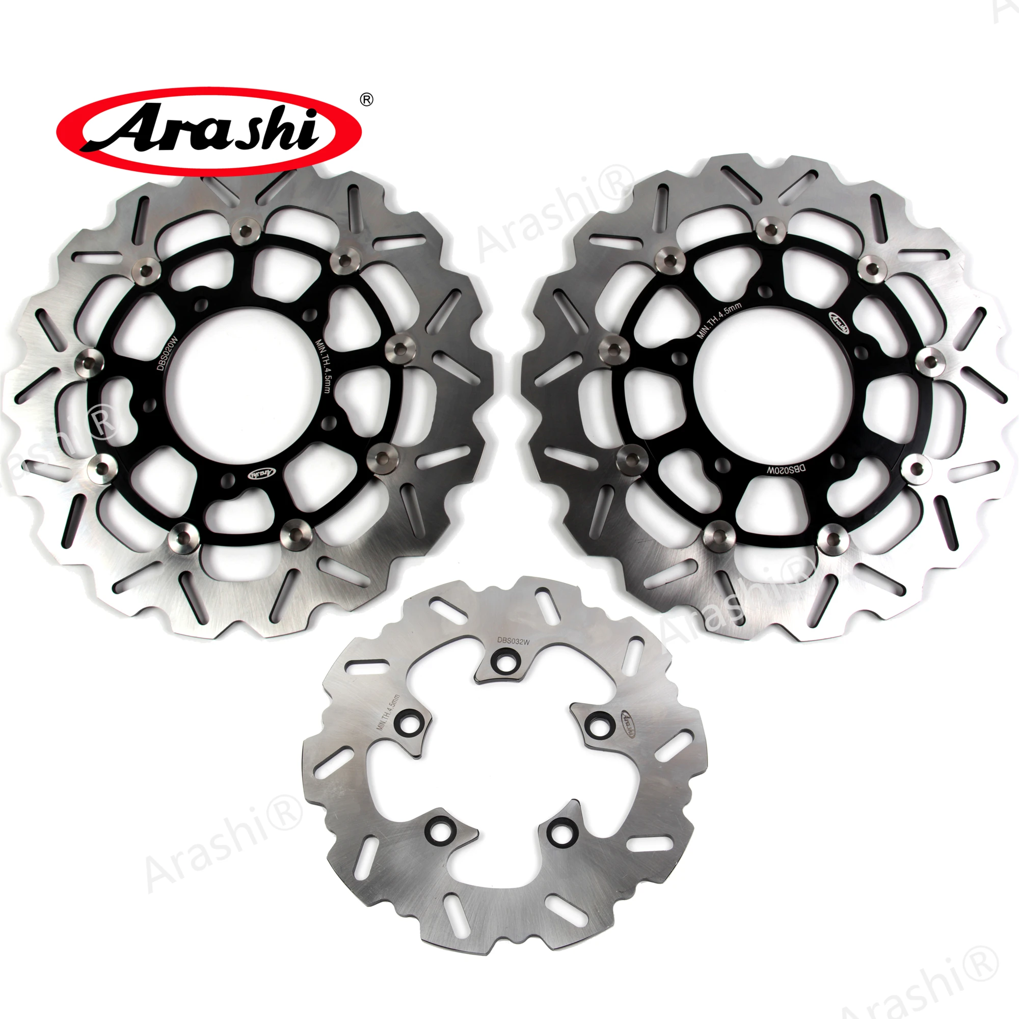 

Arashi Rotors GSXR600 GSXR750 GSXR 1000 1Set Front Rear Brake Disc For SUZUKI GSX-R 600 750 2006 2007 / GSXR1000 2005-2008