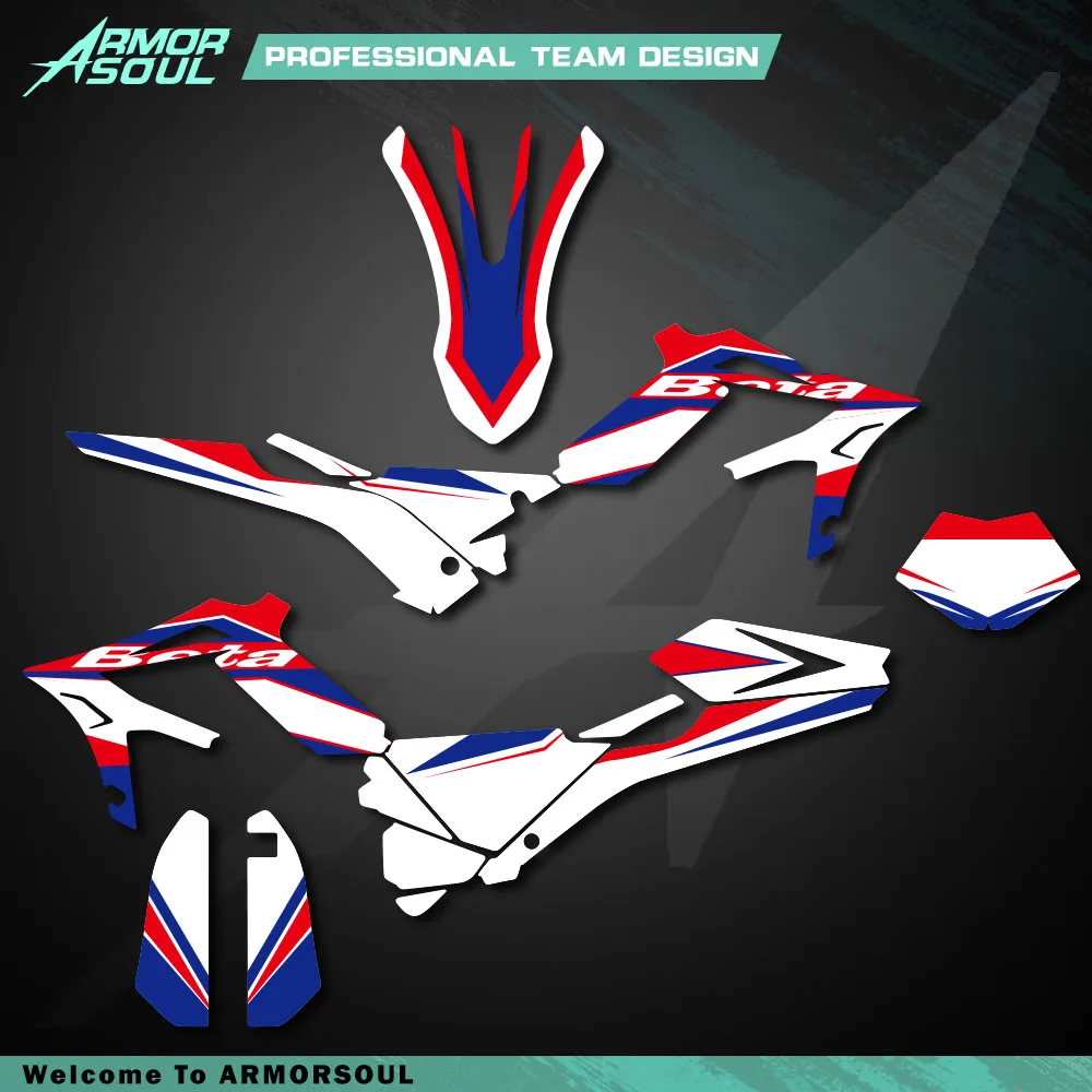 Nuevo estilo de pegatina gráfica de equipo Deco para Beta X-TRAINER XTRAINER 250 300 350 400 450 2016 2017 2018 2019 2016-2019 personalizado