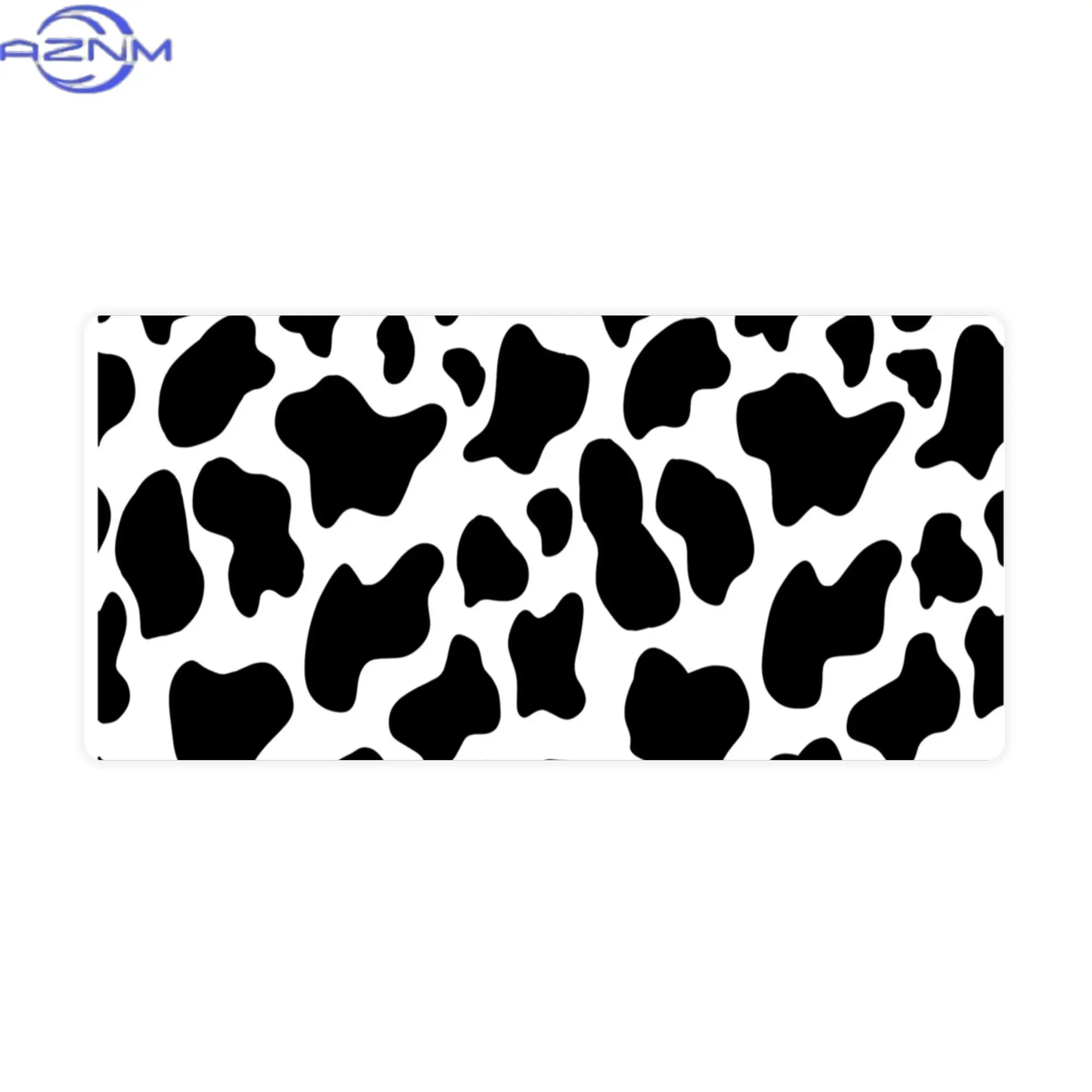 Modern Keyboardpad Multiple Sizes Desk Pad for Office Desk Gaming Area Study Table Creates Stylish Home Workspace Cow Spots Moo