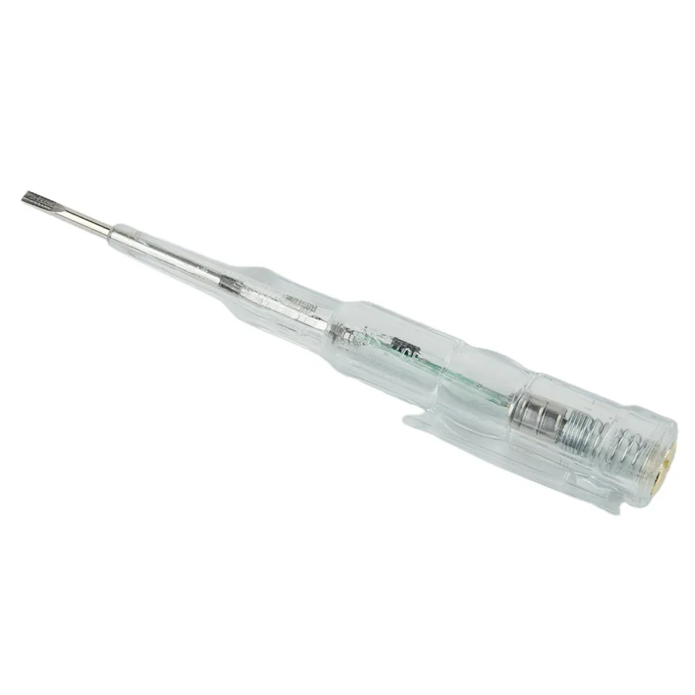 

1pc 24-250V Voltage Detectors Induction Power Detector Pen Electrical Screwdriver Circuit Tester Pen Led Light