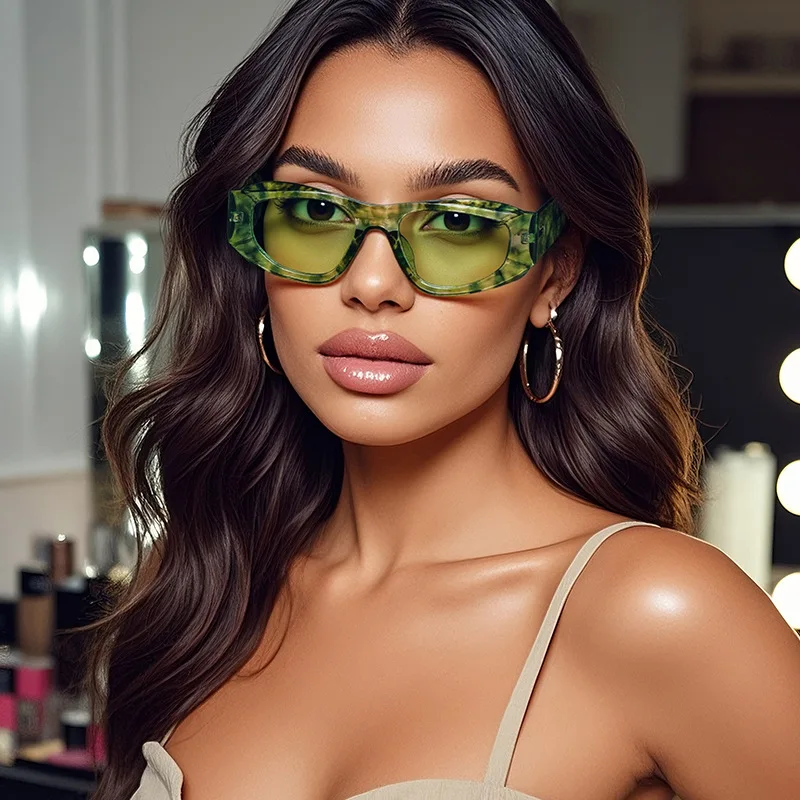 Klassische Unisex-Sonnenbrille, trendige Sonnenbrille für Männer und Frauen, Reisen, Driving Shades, Markendesigner-Brillen – Detail 1