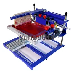 Curved Screen Printing Machine, Press Silk Screen Printing Station