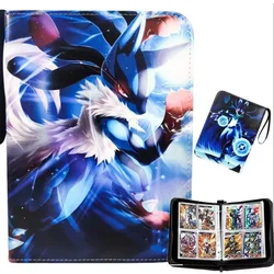 Raccoglitore per Album di Carte da 400 pezzi Photocard PU Zipper Photo Album Carte Holder Toys Collection Folder lettere Pokemones Card Hobby