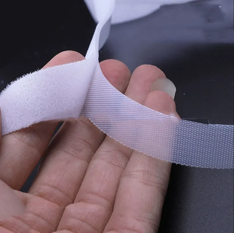 2Meters/Pair Soft Baby Hook and loop Fastener Tape Safe Baby DIY Supplies Magic Tape Sewing-on Accessories 20/25/30/38/50/100mm