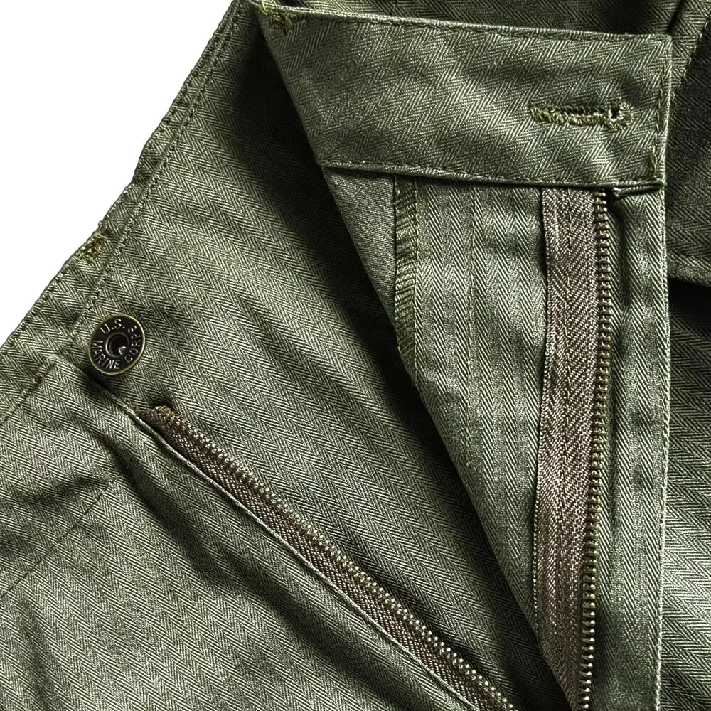WW2 Vietnam war U.S. P44 short pants paratrooper uniform war reenactments view 3