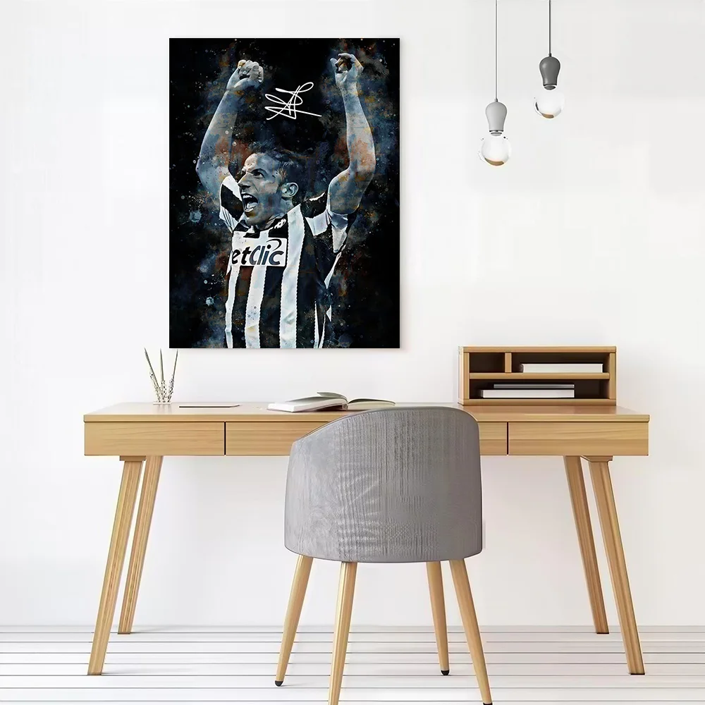 Alessandro Del Piero Celebration Canvas Poster Customizable Pictures Wall Art Canvas Painting for Decoration Living Room Decor