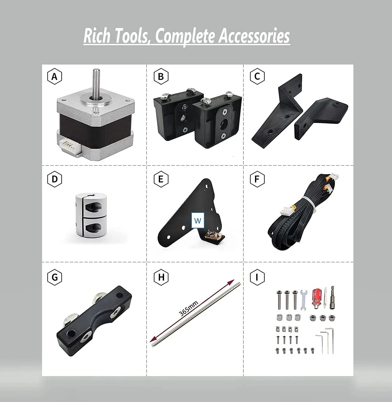 Kits de actualización de tornillo de plomo de doble eje Z, Motor paso a paso 42-34, tornillo de plomo para Creality Ender-3 Ender-3S Pro, piezas de impresora 3D