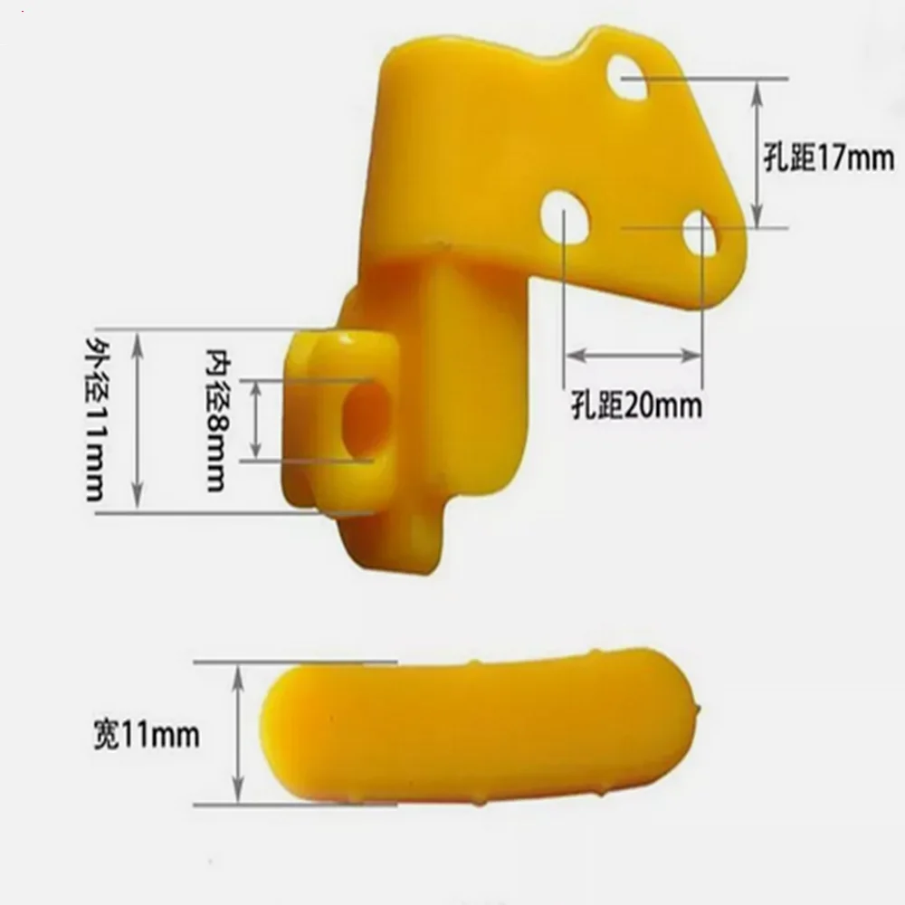 

20PC/10Pair Tyre Tire Changer Machine Nylon Mount Demount Duck Head Insert Rim Protectors