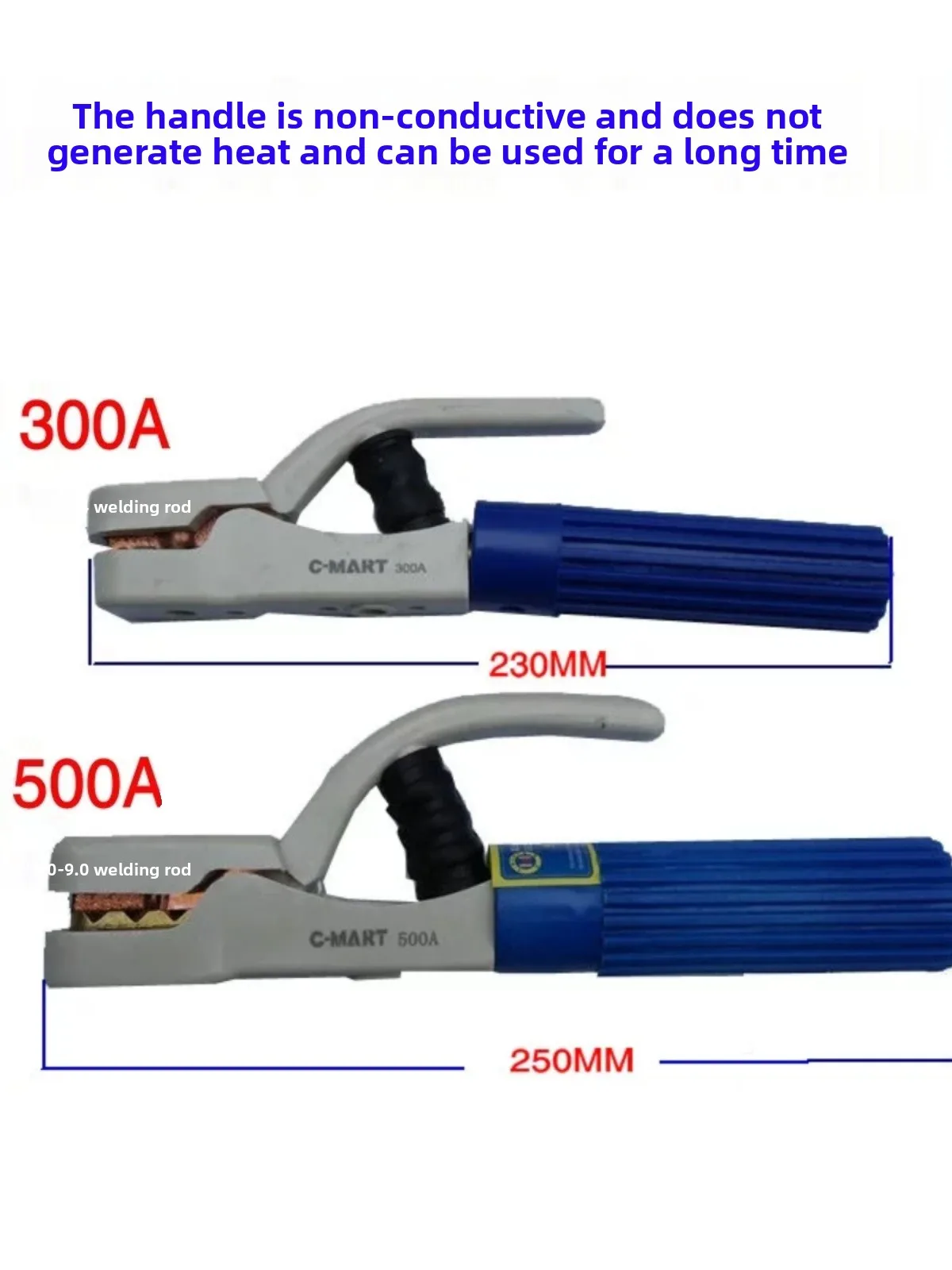 Taiwan Cima Japanese 300A 500A industrial grade ceramic welding clamp welding clamp small non-hot welding clamp