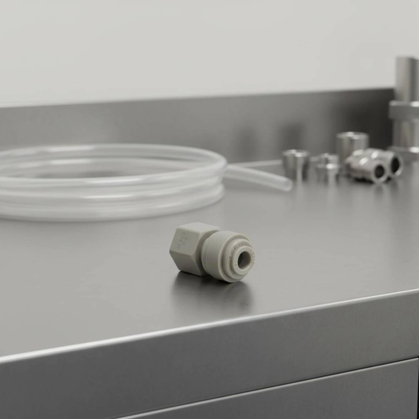 

Food-Grade Reducer Tee Fitting Double Seal Push to Connect Tee Fitting Push Fit Tube Connector Tool Effortless Installation