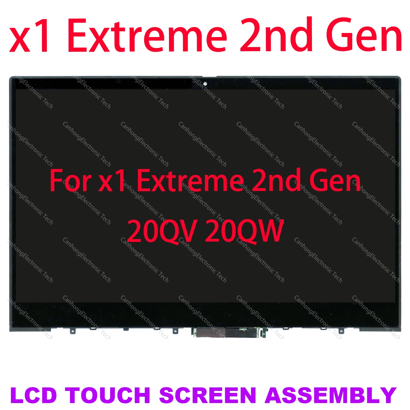 

15.6'' OLED 4K UHD For Lenovo Thinkpad X1 Extreme 2nd Gen LCD Screen Display Touchscreen Digitize Assembly Panel 02HM882 02HM883