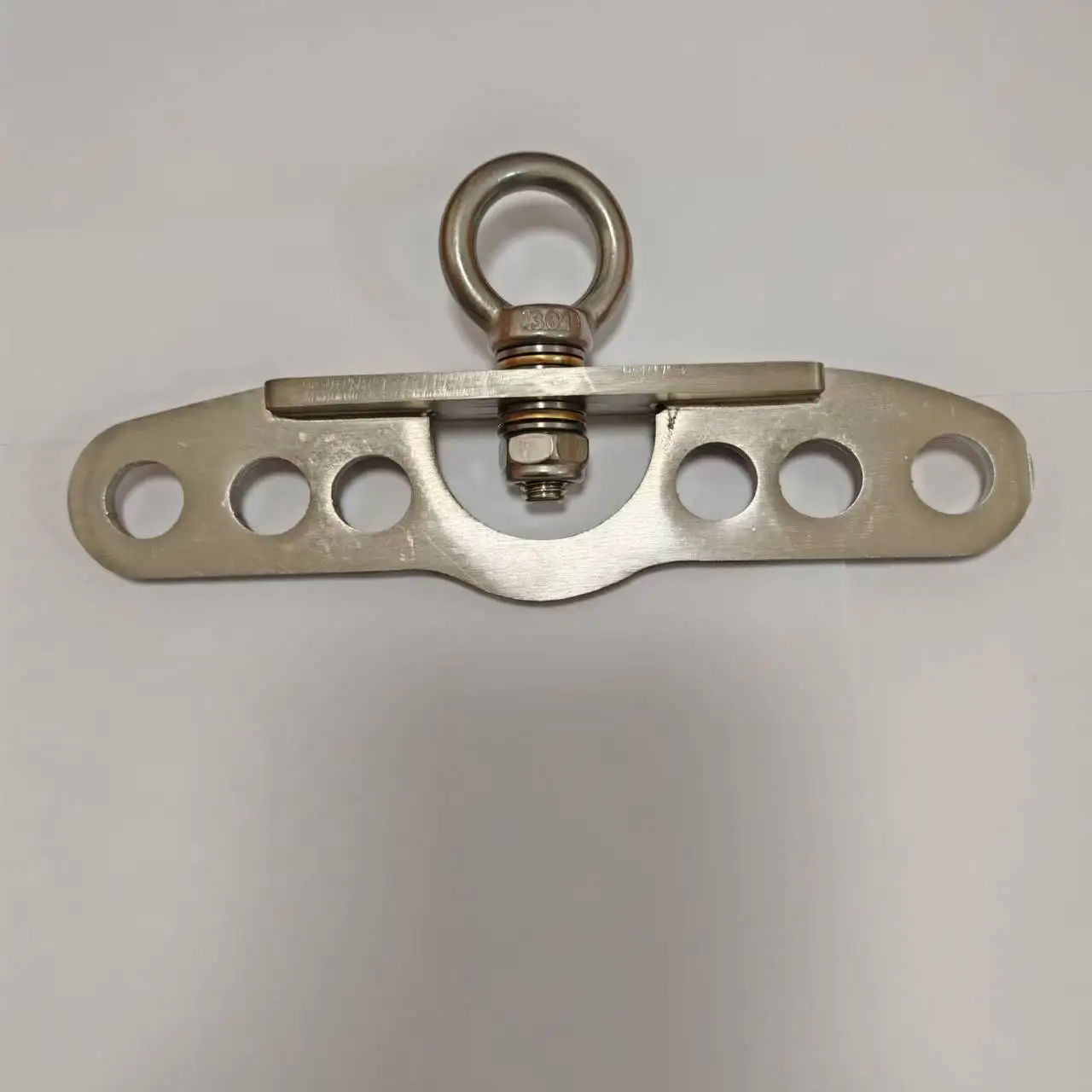 Stainless Pull Down Conversion Plate, Free Rotating Adaptor Plate For Cable Pulley Machines, Shoulder Biceps Exercises Accessory