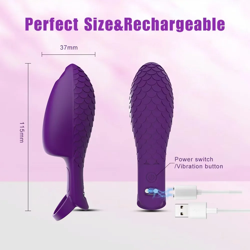 Finger Sleeve Vibrator Vagina G Spot Massager Clitoral Stimulator Vibrating Female Masturbator Adults Sex Toys for Women Couples