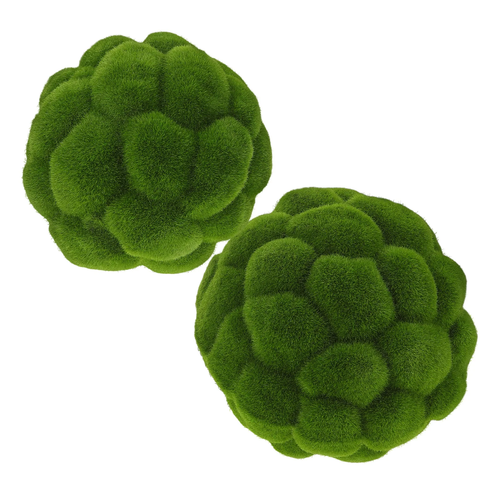 

2pcs Faux balls 15Cm 20Cm Realistic Artificial Topiary For Garden Decor Landscaping Wedding Centerpieces Green Wall Diy