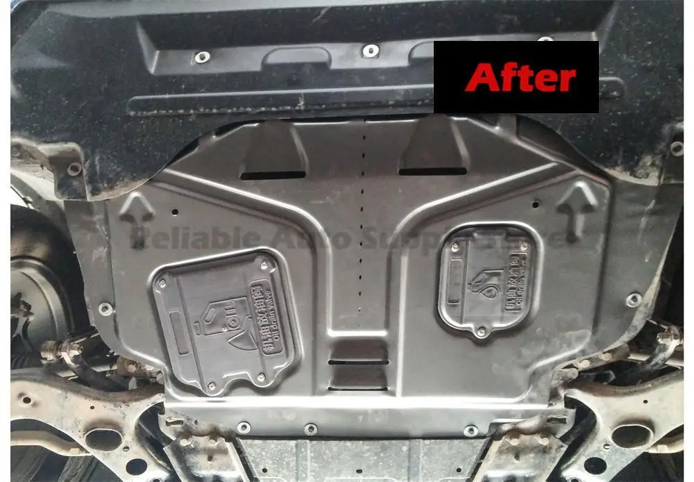 درع حماية المحرك عالي القوة مقاوم للصدمات وشديد التحمل تحت لوحة السيارة ليوبارد CS10 2017