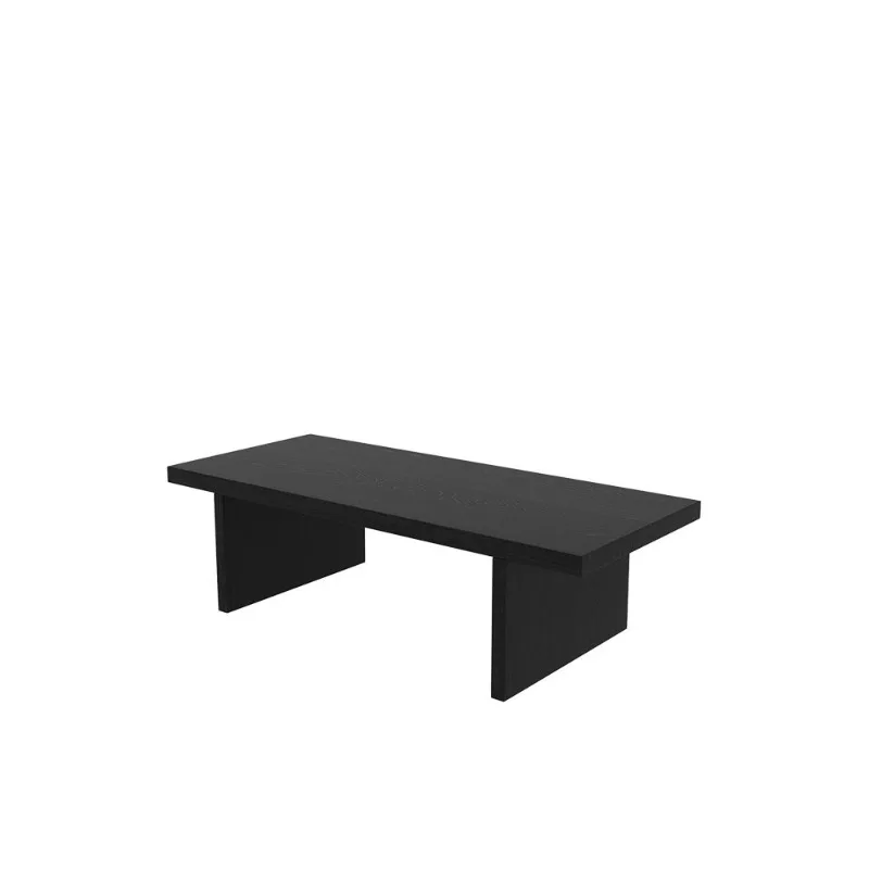 Black solid wood coffee   Japanese balcony bay window