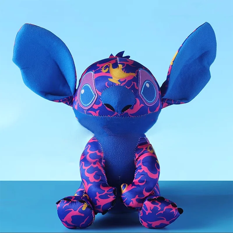 

2024Disney 20cm Limited Edition Cloth Fleece Stich Colourful Stuffed Doll Cute Stitch Plush Anime Kid Birthday Gift Children Toy