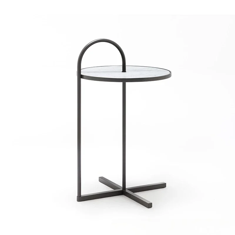 

Furniture | New marble special-shaped simple Italian style sofa corner table modern office leisure table