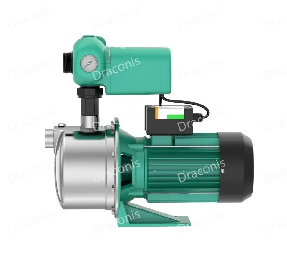 Jet Series Electric Intelligent Stainless Steel Single Stage Jet Pump For Hot Water And Water Boosting