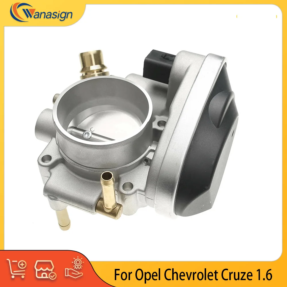 

Engine Parts Throttle Body Fit 1.6 L 1.8 L L4 Gas For Opel Vauxhall Astra MK5 Chevrolet Cruze J300 J305 1.6 55560398