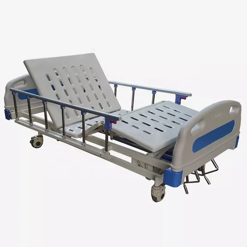 High quality R&D patient medical i cu nursing bed with crank nurse beds electric