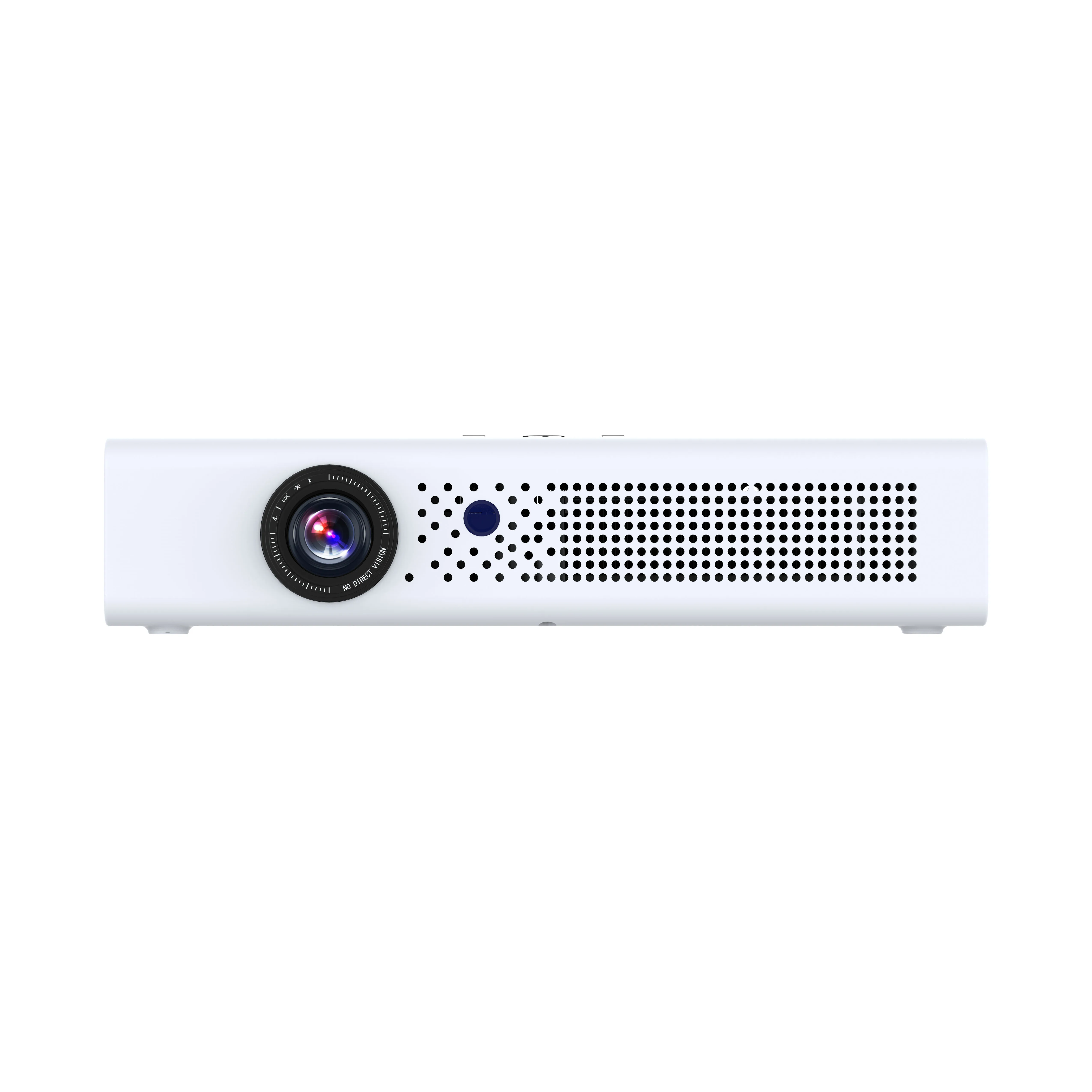 Newest Smart Mini Projector V6 DLP LED android home theater projector 1080p 4K 60Hz DLP-LINK 3D 3800 Lumen White