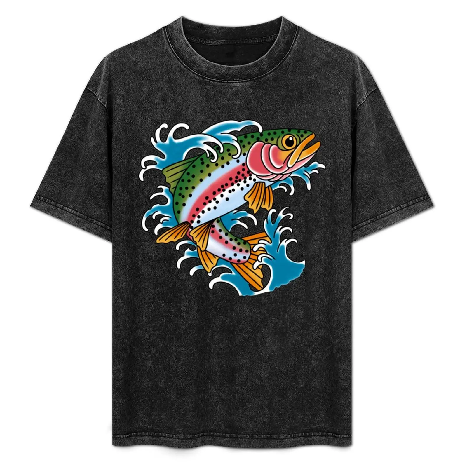 

Trout fish T-Shirt Running Performance Short Sleeve Tee