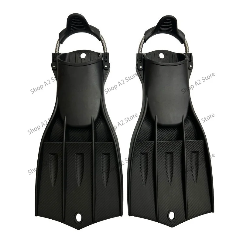 Scuba Diving Fins, 3-Vent Jet Fin Design with Spring Straps for Snorkeling Swimming Professional Diving Equipment